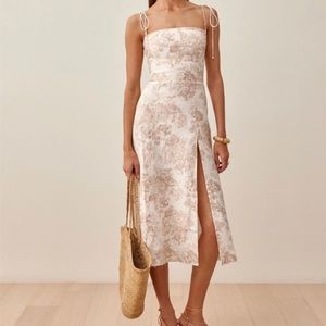 Reformation Liesel Linen Dress
